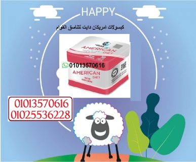 كبسولات امريكان دايت لحرق الدهون 01013570616 2