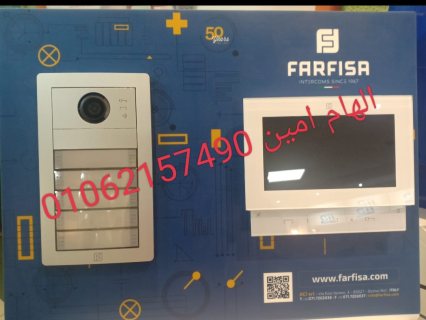 انتركم مرئى 4 خـــط فارفيزا farfisa ايطالى شاشه 7 بوصه للفيلات  1