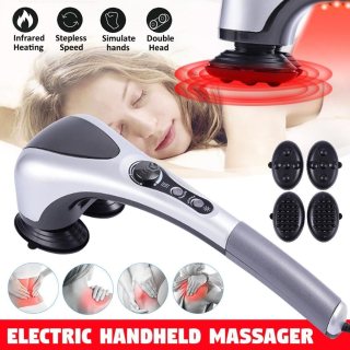 جهاز تدليك الجسم المزدوج double heads heating massager