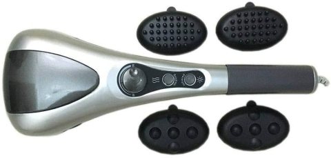 جهاز تدليك الجسم المزدوج double heads heating massager