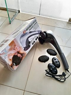 جهاز تدليك الجسم المزدوج double heads heating massager 1