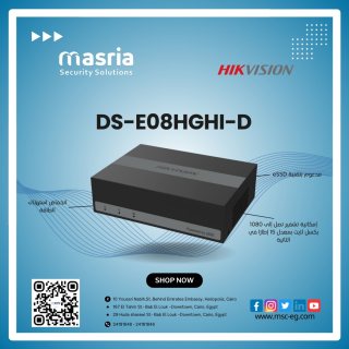 8-ch 1080pLite 1U H.265 eSSD DVR HIKVISION 1