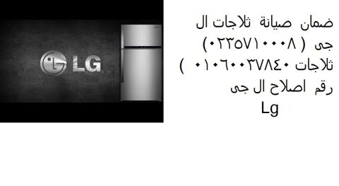 اصلاح ثلاجات ال جى مدينتي 01210999852