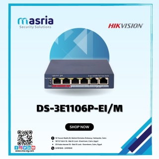 سويتش هيكفيجن DS-3E1106P-EI/M – حل عملي وكفاءة عالية في التحكم  1