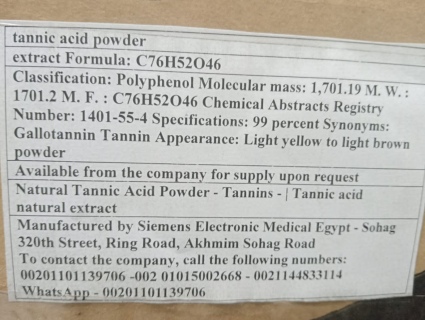 For sale and export Tannic acid 3