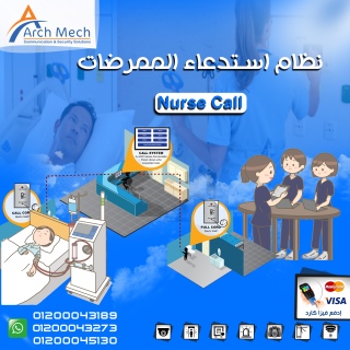 لوحة ديجيتال بيان أستدعاء ممرضات رئيسية  Digital Nurse Station  3