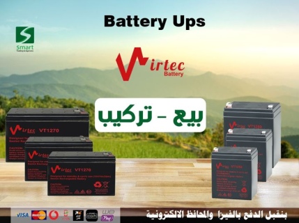 بطاريات APC – SVC – Virtec – Eaton – SHCNEIDER UPS